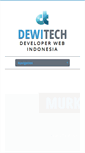 Mobile Screenshot of dewitech.com